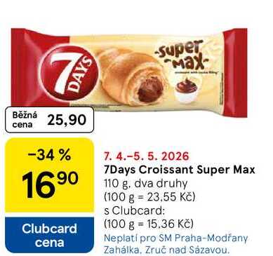 7Days Croissant Super Max, 110 g 