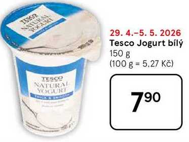Tesco Jogurt bílý, 150 g 