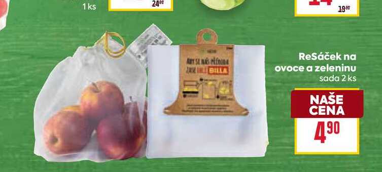 ReSáček na ovoce a zeleninu sada 2 ks 