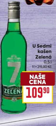 U Sedmi kašen Zelená 0,5l 