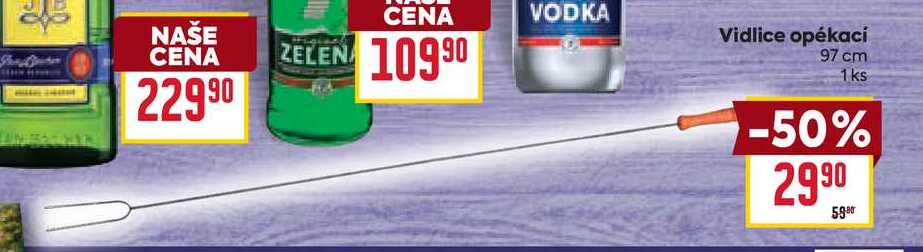 Vidlice opékací 97 cm 1ks  