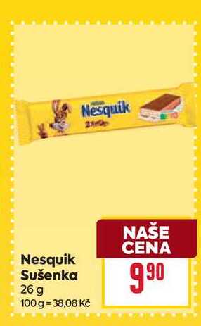 Nesquik Sušenka 26 g 