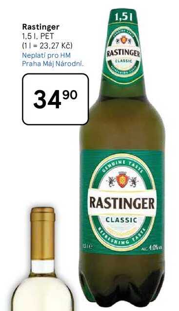 Rastinger, 1,5 l, PET  