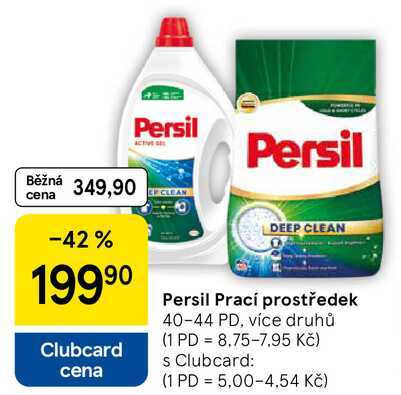 Persil Prací prostředek, 40-44 PD, více druhů  