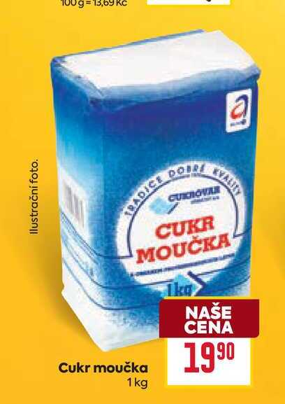 Cukr moučka 1 kg