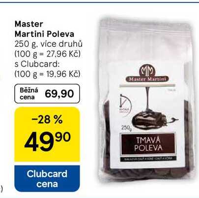 Master Martini Poleva, 250 g, více druhů 