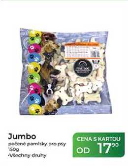Jumbo pečené pamlsky pro psy 150g