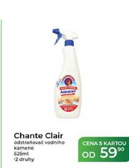 Chante Clair odstraňovač vodního kamene 625ml