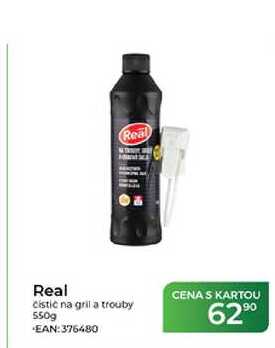 Real čistič na gril a trouby 550g 