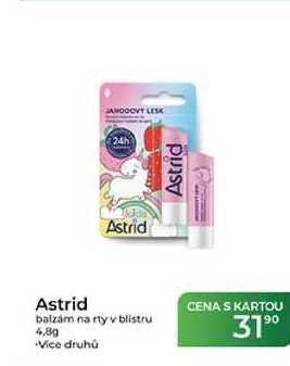 Astrid balzám na rty v blistru 4,8 g