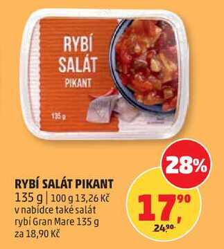 RYBÍ SALÁT PIKANT, 135 g 