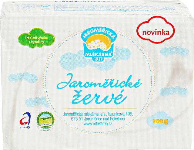 Jaroměřické žervé Čerstvý přírodní sýr
