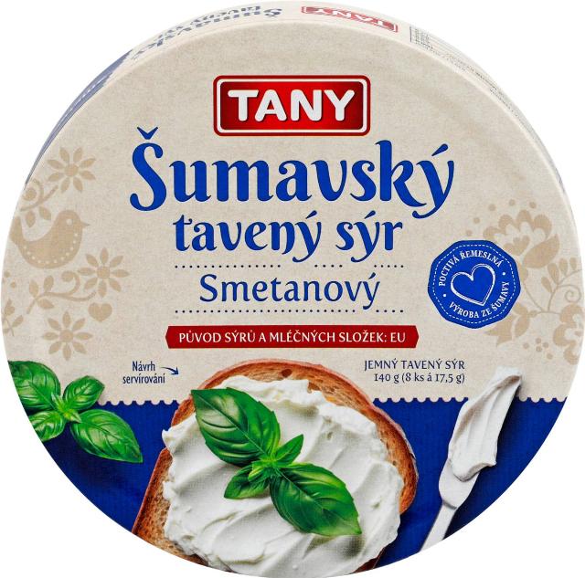 Šumavský tavený sýr smetanový