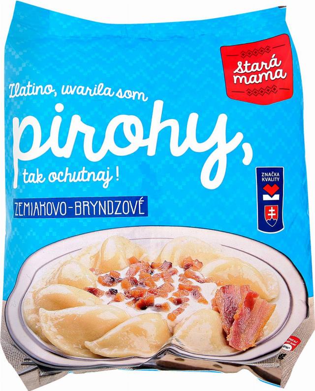 Pirohy s bramborovo-bryndzovou náplní/ s pažitkou