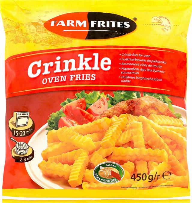 Farm Frites Hranolky vlnky do trouby