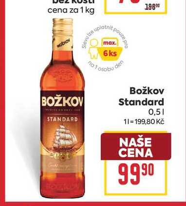 Božkov Standard 0,5l