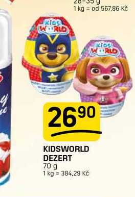 KIDSWORLD DEZERT 70 g