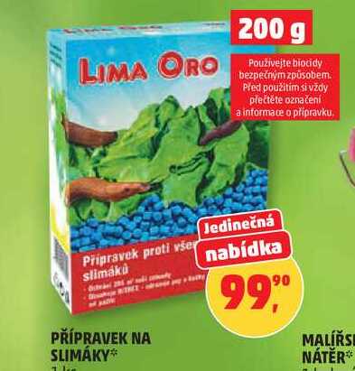 PŘÍPRAVEK NA SLIMÁKY, 1 ks