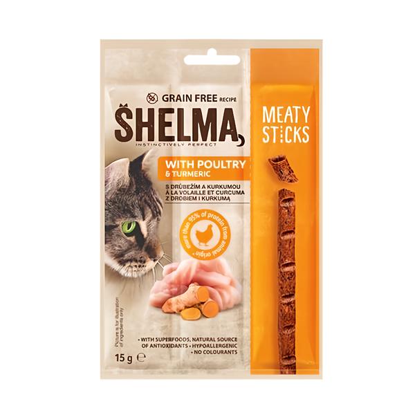 Shelma Bezobilné masové tyčinky drůbeží