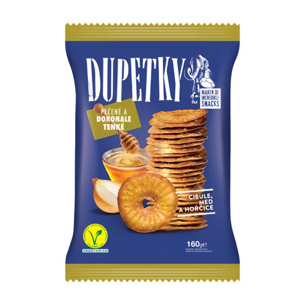 Dupetky Cibule, med a hořčice MAXI