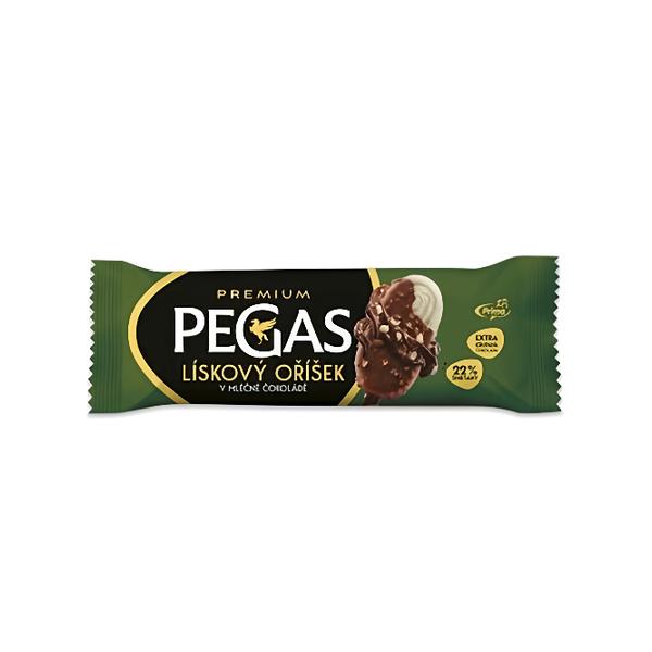 Pegas Premium Lískový oříšek v mléčné čokoládě