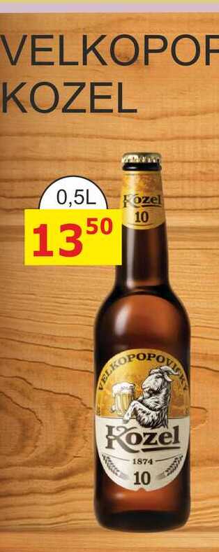 VELKOPOPOVICKÝ KOZEL 10° 0,5L 
