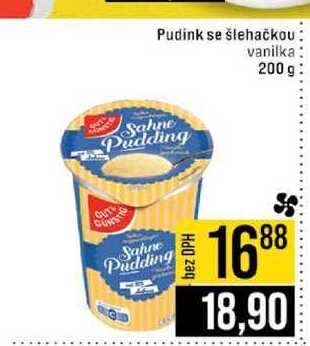 Pudink se šlehačkou vanilka 200 g 