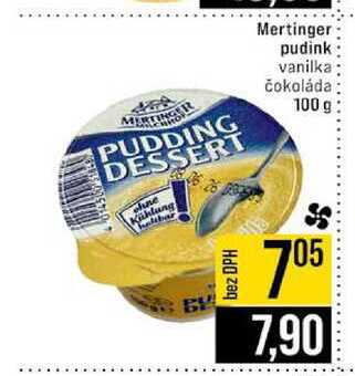 Mertinger pudink vanilka čokoláda 100 g