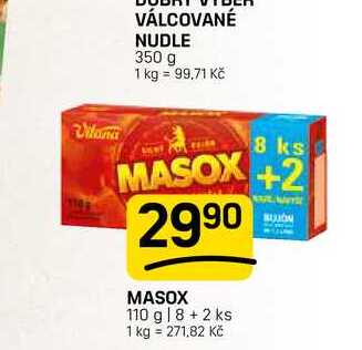 MASOX 110 g 18+ 2 ks 