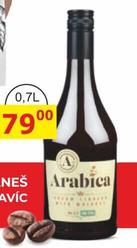 Arabica Cream Liquere 17% 0.7 l