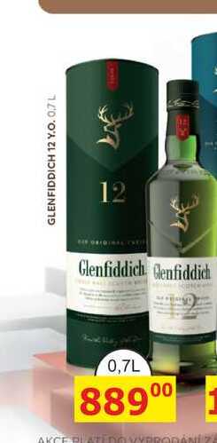 GLENFIDDICH 12 Y.O. 0,7L 