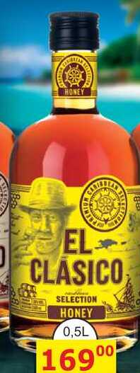El Clasico Honey 0,5l 30%