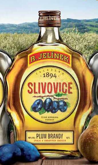 R. JELÍNEK Slivovice Zlatá 3y 0,7l 45%