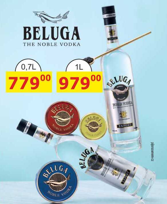 Beluga Noble Russian vodka 1L