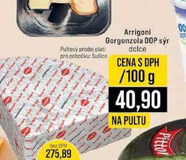 Arrigoni Gorgonzola DOP sýr dolce 100g