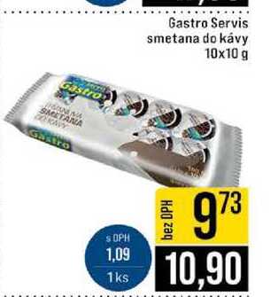 Gastro Servis smetana do kávy 10x10 g 