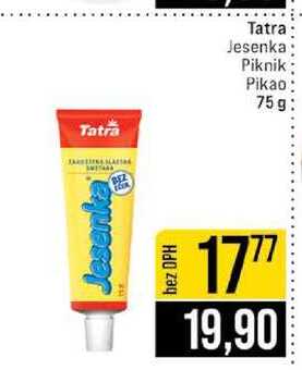 Tatra Jesenka Piknik Pikao 75g