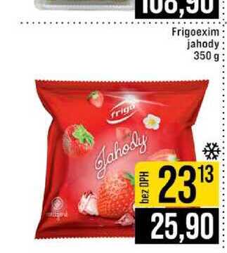Frigoexim jahody 350 g