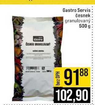 Gastro Servis česnek granulovaný 500 g 