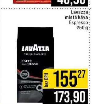 Lavazza mletá káva Espresso 250 g