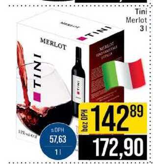 Tini Merlot 3l 