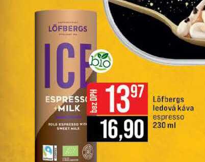 Löfbergs ledová káva espresso 230 ml