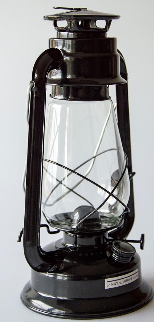 Lampa petrolejová černá, 1 KS