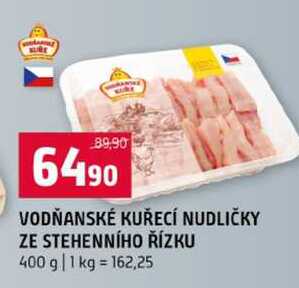 VODŇANSKÉ KUŘECÍ NUDLIČKY ZE STEHENNÍHO ŘÍZKU 400 g