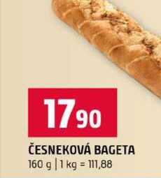 ČESNEKOVÁ BAGETA 160 g 