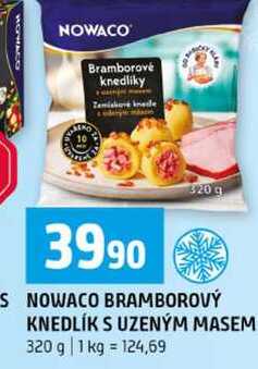 NOWACO BRAMBOROVÝ KNEDLÍK S UZENÝM MASEM 320 g 