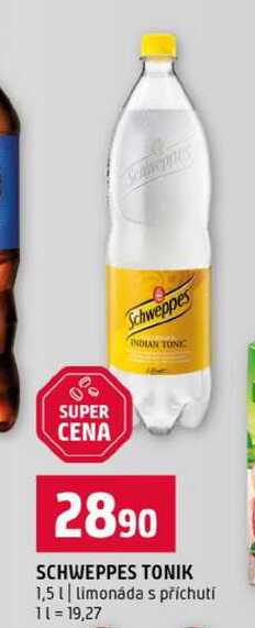 SCHWEPPES TONIK 1,5l limonáda s příchutí 