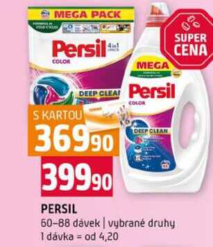 PERSIL 50-88 dávek vybrané druhy