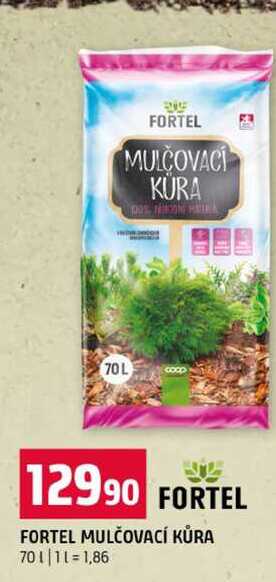 FORTEL MULČOVACÍ KŮRA 70l