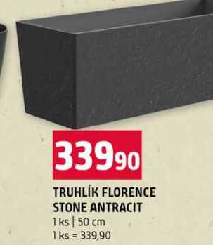 TRUHLÍK FLORENCE STONE ANTRACIT 1 ks 50 cm